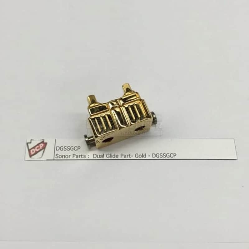 Sonor DGSSGCP Dual Glide Detachable Clamp, Strainer Side Gold image 1