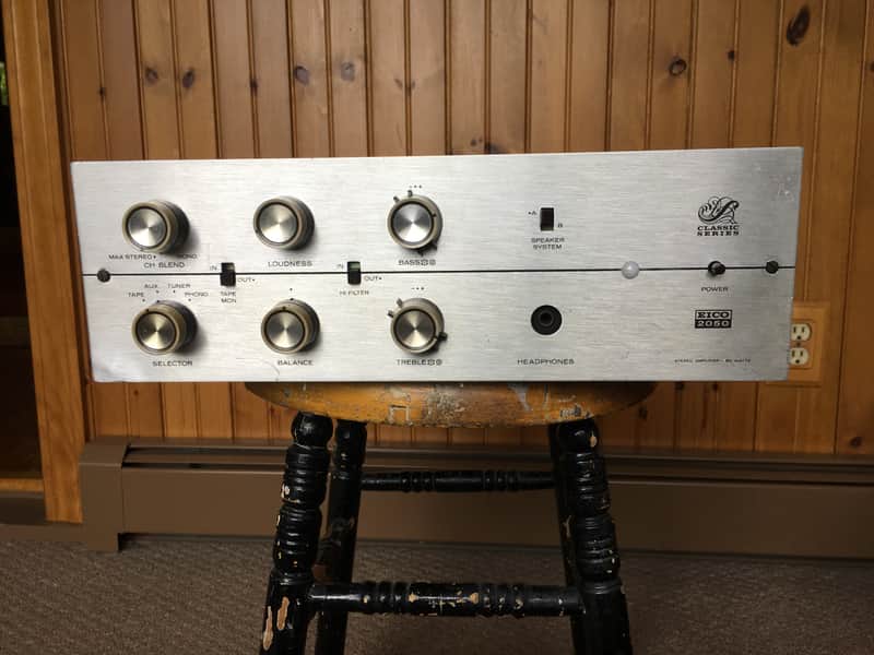 Eico 2050 stereo tube amplifier image 1