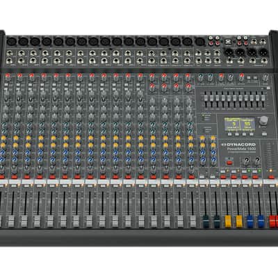 Dynacord PowerMate 1600-3 16-Channel Powered Mixer USB Audio Interface w/ MIDI image 2