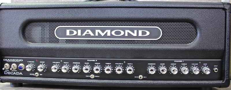 DECADA Diamond Head Amp 100 watts Two channels DEMO image 1
