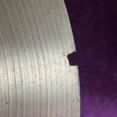 Zildjian Avedis 13" Thin Crash Rare Size (Cracked) image 3