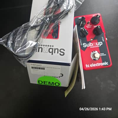 TC Electronic Sub N' Up Octaver Pedal with TonePrint | Reverb
