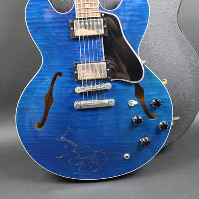 Gibson ES335 2001 Beale Street Blue image 2