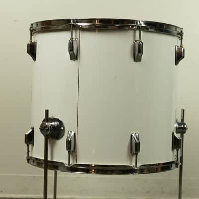 1970s Rogers 16x18" New England White "Big R" Floor Tom image 3