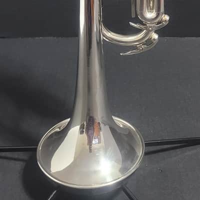 Vintage King Sliver Flair 1055T Professional Trumpet, Mouthpiece and Original Hard Case 1970-1975 - Silver plated image 3
