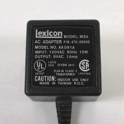 Lexicon MSA AC Adapter Power Supply image 2