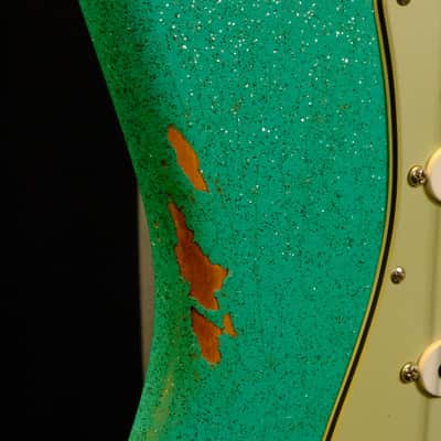 Fender Custom Shop Custom Deluxe Stratocaster - Seafoam Green Sparkle image 9