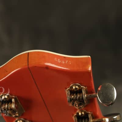 1964 Gretsch Chet Atkins 6120 Nashville Western Orange with HANG TAG image 18