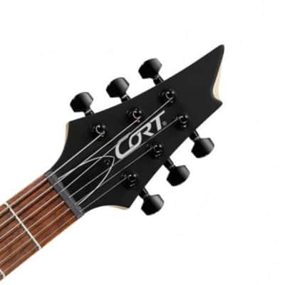 Cort KX100 6-String Electric Guitar in Black Metallic image 5