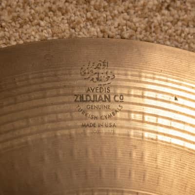Zildjian 14" A Custom Rezo Hi Hat Cymbals 1059g 1337g image 4