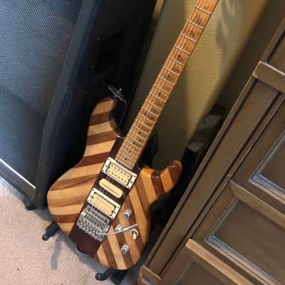Charvel Pre-production 1-Of-A-Kind EVH story Stratocaster Late 70’s Butcher Block Wood image 5