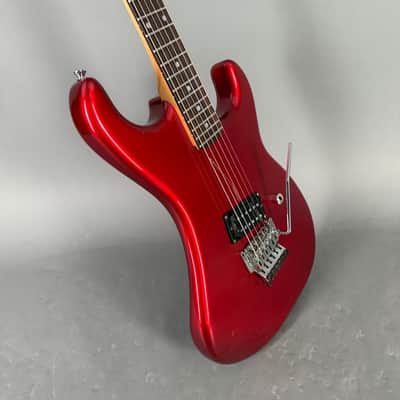 Kramer 80s Focus 1000 Made in Japan rotmetallic Floyd Rose Koffer 1984 - 1988 - rotmetallic image 4