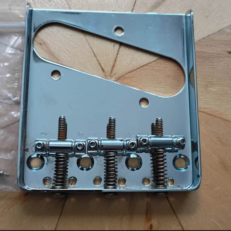 Top Load Telecaster Bridge for '60s Style Tele - Aged Relic image 1
