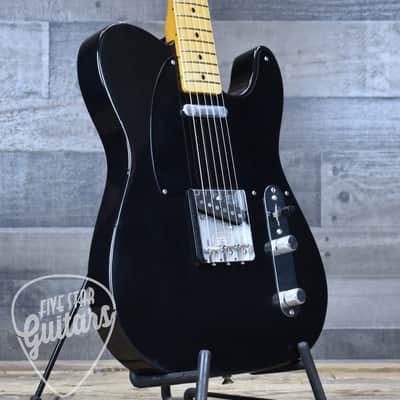 Mint Fender Dealer Exclusive Vintera  Road Worn  '60s Double Esquire -  Black with Deluxe Gig Bag image 10