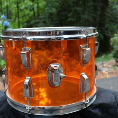 Ludwig Vistalite Toms 70's Amber image 12