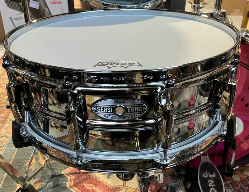 Pearl 14x5” SensiTone Heritage Alloy Steel Snare Drum image 1