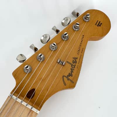 2021 Fender Vintera Road Worn 50’s Stratocaster – Fiesta Red image 7