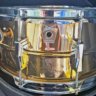 RARE ! Ludwig Bronze 75th Anniversary 84ish - Bronze image 18
