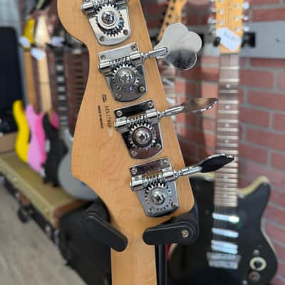2017 Fender Player Jaguar Bass Capri Orange image 11