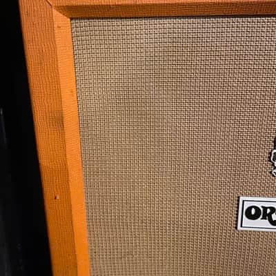 Orange 4 X 12 - Original Celestion Speakers 2000 - Original Tolex and Grill Cover image 3