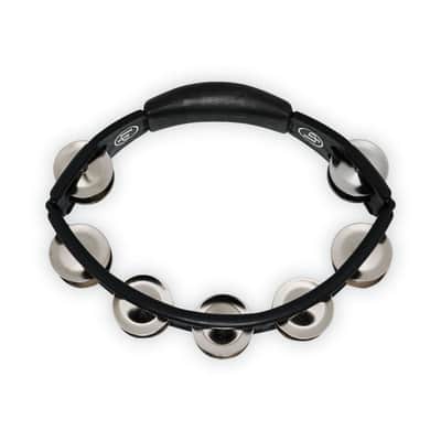 LP Cyclops Jingle Tambourine Steel/Black/Hand Held image 7