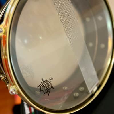 Ludwig LB416BT Back Beauty 14x5 brass on brass - Black Nichel image 7