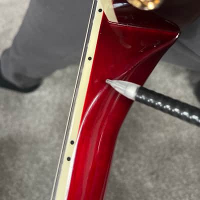 Epiphone Alex Lifeson Signature Les Paul Custom Axcess 2023 - Present Ruby image 17