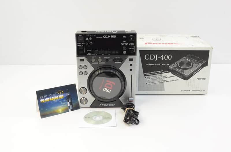 Pioneer CDJ-400 CD Professional Media DJ Player CDJ400 - In Box image 1