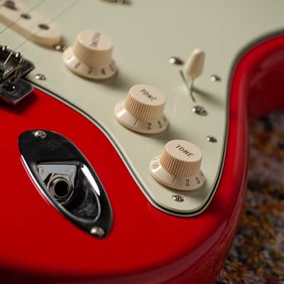 Fender Mark Knopfler Strat - Hot Rod Red image 10