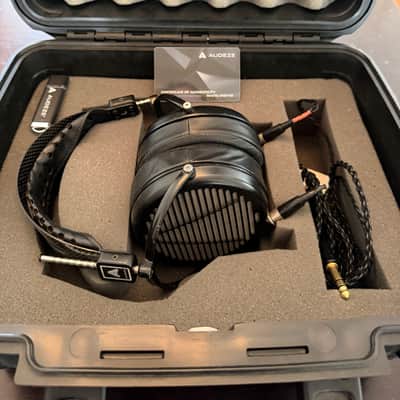Audeze LCD-MX4 Open Back Planar Magnetic Headphones 2017 - Present - Black image 1