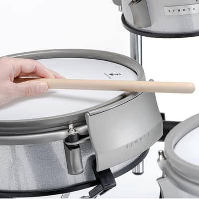 EFNOTE 3B Acoustic Designed Electronic Drum Set White Sparkle image 3
