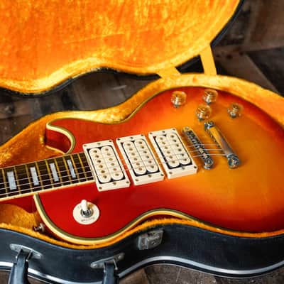 Greco EG-600PR Ace Frehley 3 Pickup Custom 1978 Sunburst w/ Case, Booklet, Cable image 3