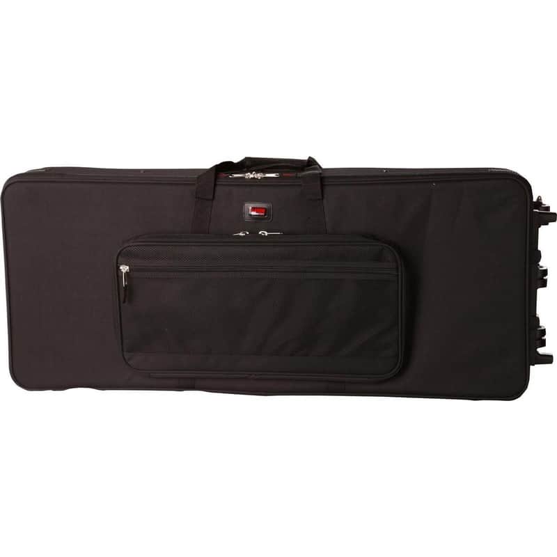 Gator GK Series Lightweight Keyboard Case With Wheels | 61 Keys | Slim image 1