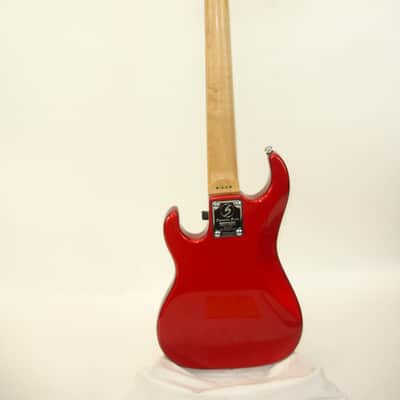 Samick by Greg Bennett Corsair MCR-1 Mini Bass Guitar, Metallic Red image 12