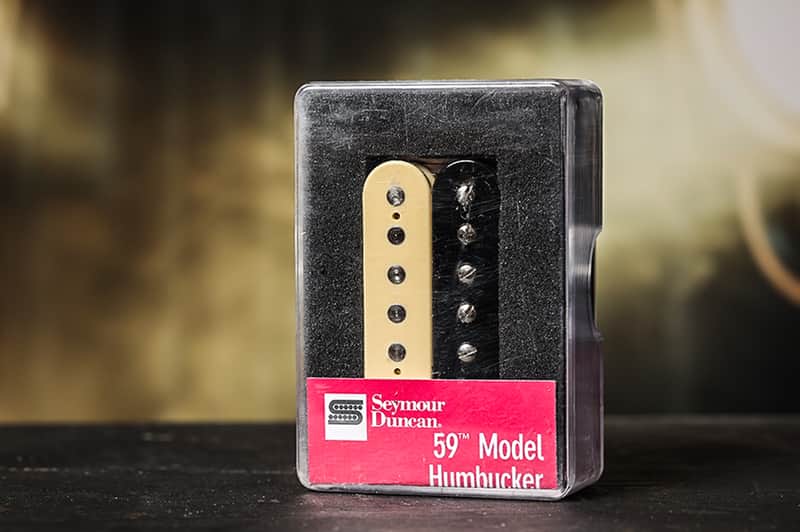 Seymour Duncan SH-1 59 Neck Reverse Zebra Humbucker Pickup PAF Les Paul image 1