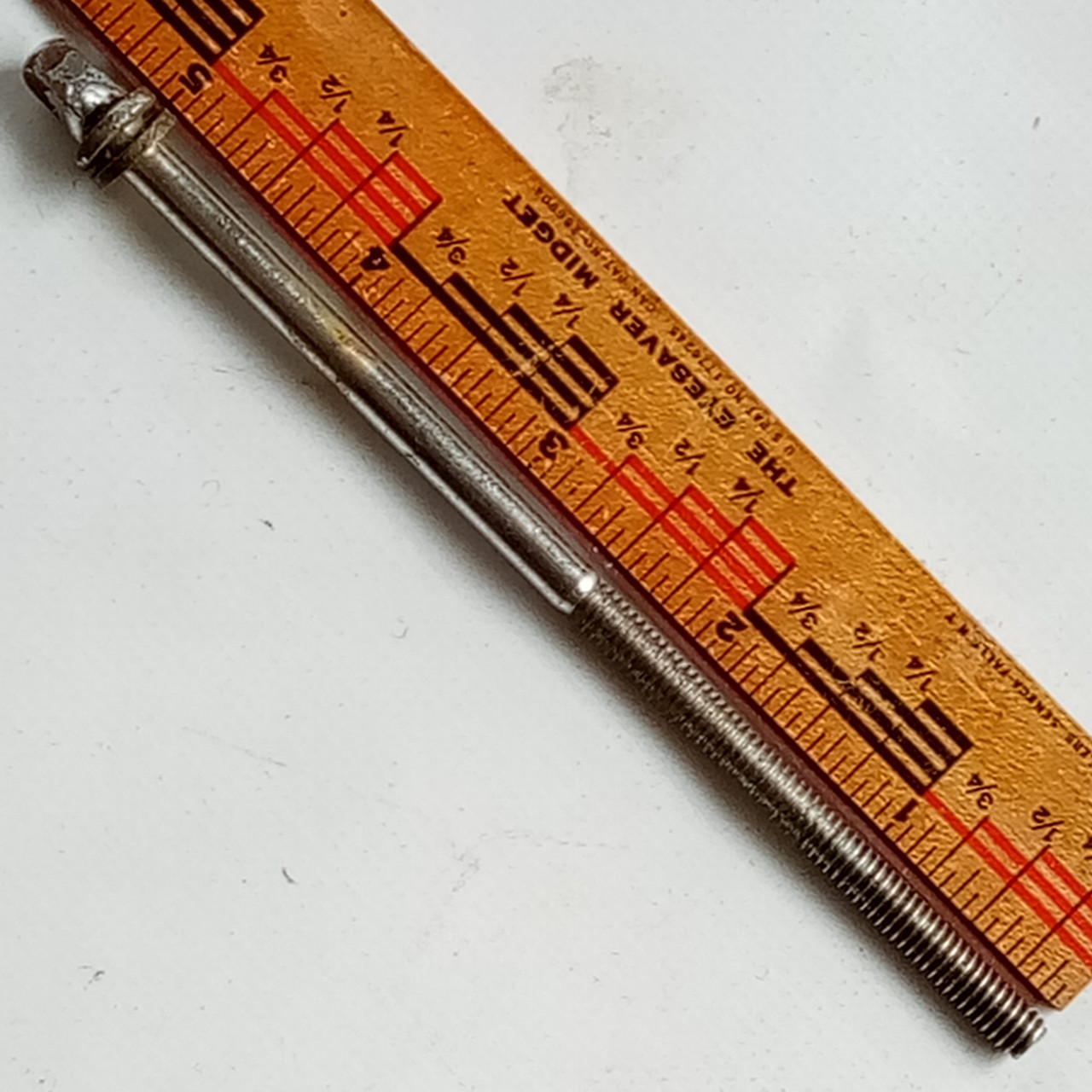 Ludwig 5"T-Rod Snare/Floor Tom Drum 2.5"Thread12-24 Tension Chrome Club Date 60s — main photograph