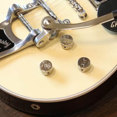 Unplayed! Gretsch G6128TDS-PE-LIV Player’s Edition Jet Lotus Ivory DS w/ Bigsby + COA OHSC (6033) image 6