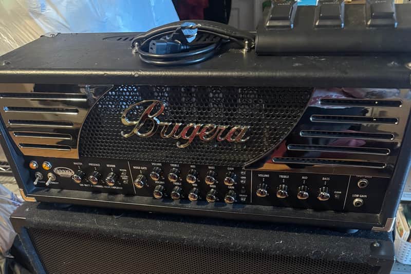 Bugera 333XL INFINIUM 120 watt Amp Head w/Footswitch image 1