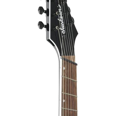 Jackson X Series Soloist Arch Top SLATX7Q MS 7-String Trans Blue Burst image 4
