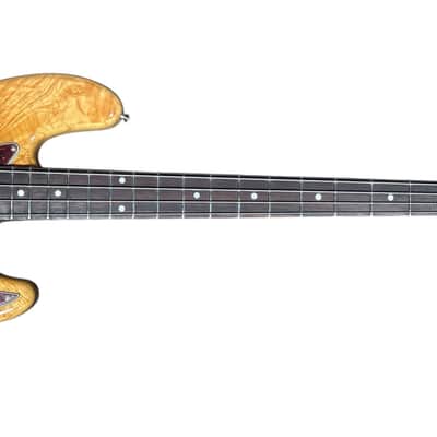 Fender Custom Shop NOS Artisan Jazz Bass, Flame Maple Burl/Rosewood 9.4 LBS *IN STOCK* image 9