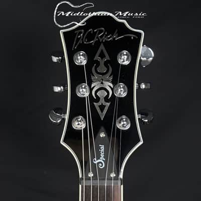 B.C. Rich - Mockingbird Special Electric Guitar - Black Gloss USED image 4