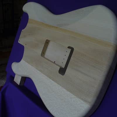 Exotic '62 S-Style Quarter Sawn American Sycamore Guitar Body for Strat® Neck Natural _ Made in USA_ image 6