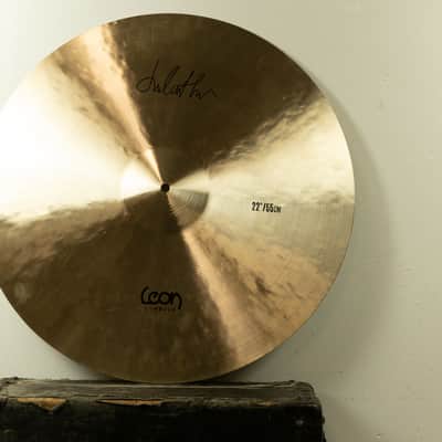 Leon 22" Ride Vintage Medium Thin With Taper Ride Cymbal 2560g image 1