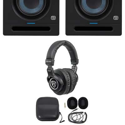 2) Presonus Eris Studio 5 Powered Active 5" Studio Monitors Speakers+Headphones image 1