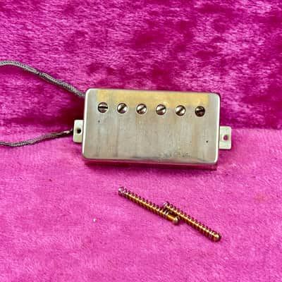 Used Sheptone AB Humbucker Bridge Position Guitar Pickup Circa 2010's - Gold image 1