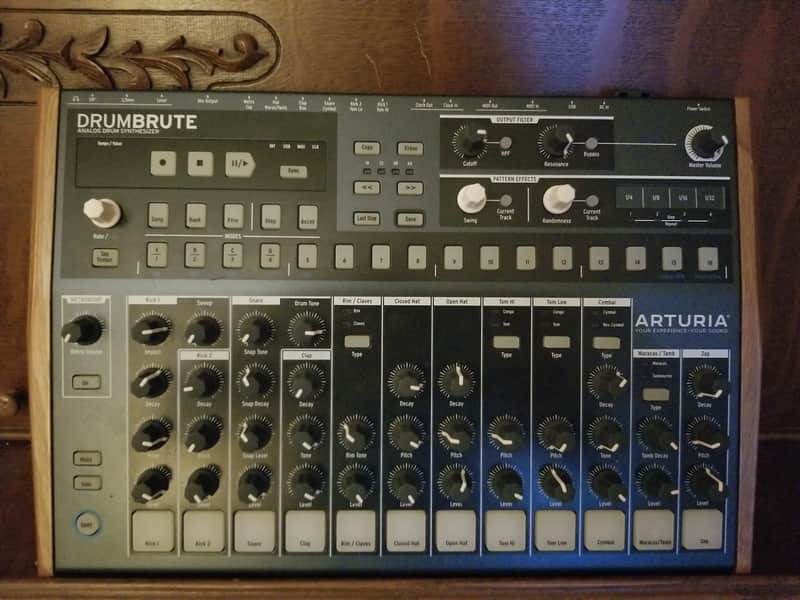 Arturia DrumBrute 2017 - 2021 - Black image 1