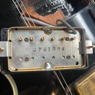 1985 Gibson Les Paul Custom Ebony, Gold Hardware All Original!  w/OHSC image 14