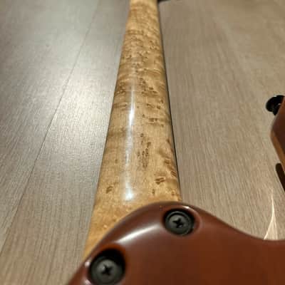 Ibanez USA Custom UCEWQM Exotic Woods 1992 - Natural image 9