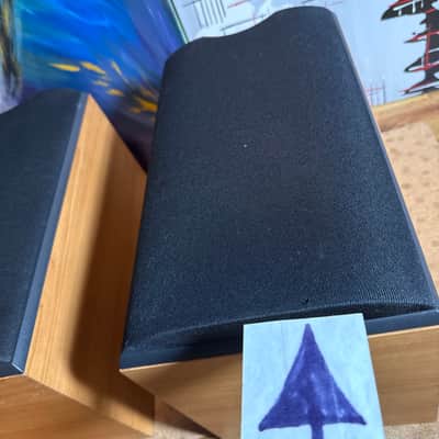 bowers wilkins Bookshelf speakers DM601 S2 Made In England Cherry Audiophile B&W image 24