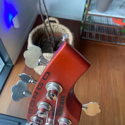 2003 Ernie Ball Music Man Bongo 4 HH - Lava Pearl image 8
